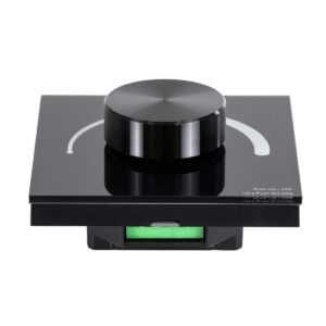 GloboStar® 71455 S1-K SKYDANCE AC Smart RF 2.4Ghz & Ροοστάτη – Push ON/OFF Triac Dimming AC100-240V σε AC100-240V 1 x 1.5A 360W – Max 1.5A 360W – IP20 – Μαύρο Σώμα – Μ8.5 x Π8.5 x Υ5cm – 5 Years Warranty