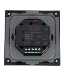 GloboStar® 71455 S1-K SKYDANCE AC Smart RF 2.4Ghz & Ροοστάτη – Push ON/OFF Triac Dimming AC100-240V σε AC100-240V 1 x 1.5A 360W – Max 1.5A 360W – IP20 – Μαύρο Σώμα – Μ8.5 x Π8.5 x Υ5cm – 5 Years Warranty