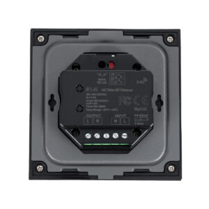 GloboStar® 71455 S1-K SKYDANCE AC Smart RF 2.4Ghz & Ροοστάτη – Push ON/OFF Triac Dimming AC100-240V σε AC100-240V 1 x 1.5A 360W – Max 1.5A 360W – IP20 – Μαύρο Σώμα – Μ8.5 x Π8.5 x Υ5cm – 5 Years Warranty