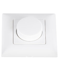 GloboStar® 71456 KS SKYDANCE AC Smart RF 2.4Ghz & Ροοστάτη Triac Dimming AC100-240V σε AC100-240V 1 x 1.5A 360W – Max 1.5A 360W – IP20 – Λευκό Σώμα – Μ8.5 x Π8.5 x Υ5.2cm – 5 Years Warranty