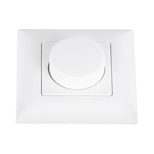 GloboStar® 71456 KS SKYDANCE AC Smart RF 2.4Ghz & Ροοστάτη Triac Dimming AC100-240V σε AC100-240V 1 x 1.5A 360W – Max 1.5A 360W – IP20 – Λευκό Σώμα – Μ8.5 x Π8.5 x Υ5.2cm – 5 Years Warranty