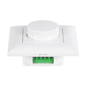 GloboStar® 71456 KS SKYDANCE AC Smart RF 2.4Ghz & Ροοστάτη Triac Dimming AC100-240V σε AC100-240V 1 x 1.5A 360W – Max 1.5A 360W – IP20 – Λευκό Σώμα – Μ8.5 x Π8.5 x Υ5.2cm – 5 Years Warranty