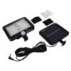 GloboStar® 71459 Αυτόνομος Ηλιακός Προβολέας LED SMD 10W 260lm με Ενσωματωμένη Μπαταρία 1200mAh – Φωτοβολταϊκό Πάνελ με Αισθητήρα Ημέρας-Νύχτας – PIR Αισθητήρα Κίνησης Αδιάβροχο IP65 Ψυχρό Λευκό 6000K