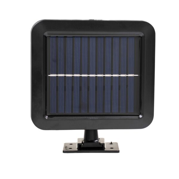 GloboStar® 71462 Αυτόνομος Ηλιακός Προβολέας LED 128 4 x COB 30W 1600lm με Ενσωματωμένη Μπαταρία 2400mAh – Φωτοβολταϊκό Πάνελ με Αισθητήρα Ημέρας-Νύχτας – PIR Αισθητήρα Κίνησης Αδιάβροχο IP65 Ψυχρό Λευκό 6000K