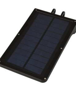 GloboStar® 71465 Αυτόνομο Ηλιακό Φωτιστικό Τοίχου LED SMD 4.5W 550lm με Ενσωματωμένη Μπαταρία Li-ion 2200mAh – Φωτοβολταϊκό Πάνελ – Ρυθμιζόμενη Βάση Στήριξης – Αισθητήρα Ημέρας-Νύχτας PIR Αισθητήρα Κίνησης και Ασύρματο Χειριστήριο IR Αδιάβροχο IP56 CCT