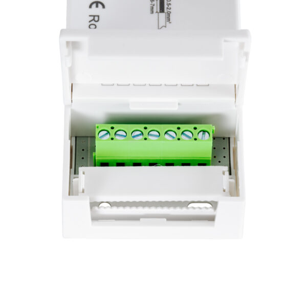 GloboStar® 71470 V5-L SKYDANCE DC WiFi & RF 2.4Ghz Dimmer High Speed Controller 5 Καναλιών DC 12-48V 5 x 6A 288W – Max 30A 1440W – IP20 Μ18 x Π5.7 x Υ2.8cm – 5 Years Warranty