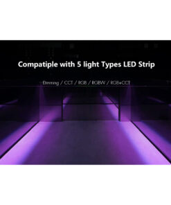 GloboStar® 71470 V5-L SKYDANCE DC WiFi & RF 2.4Ghz Dimmer High Speed Controller 5 Καναλιών DC 12-48V 5 x 6A 288W – Max 30A 1440W – IP20 Μ18 x Π5.7 x Υ2.8cm – 5 Years Warranty