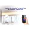 GloboStar® 71470 V5-L SKYDANCE DC WiFi & RF 2.4Ghz Dimmer High Speed Controller 5 Καναλιών DC 12-48V 5 x 6A 288W – Max 30A 1440W – IP20 Μ18 x Π5.7 x Υ2.8cm – 5 Years Warranty
