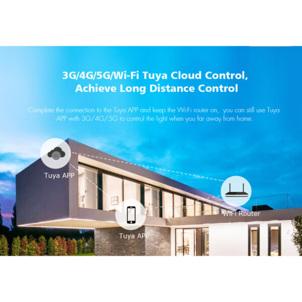 GloboStar® 71470 V5-L SKYDANCE DC WiFi & RF 2.4Ghz Dimmer High Speed Controller 5 Καναλιών DC 12-48V 5 x 6A 288W – Max 30A 1440W – IP20 Μ18 x Π5.7 x Υ2.8cm – 5 Years Warranty