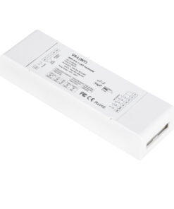 GloboStar® 71470 V5-L SKYDANCE DC WiFi & RF 2.4Ghz Dimmer High Speed Controller 5 Καναλιών DC 12-48V 5 x 6A 288W – Max 30A 1440W – IP20 Μ18 x Π5.7 x Υ2.8cm – 5 Years Warranty