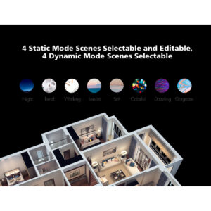 GloboStar® 71470 V5-L SKYDANCE DC WiFi & RF 2.4Ghz Dimmer High Speed Controller 5 Καναλιών DC 12-48V 5 x 6A 288W – Max 30A 1440W – IP20 Μ18 x Π5.7 x Υ2.8cm – 5 Years Warranty