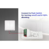 GloboStar® 71470 V5-L SKYDANCE DC WiFi & RF 2.4Ghz Dimmer High Speed Controller 5 Καναλιών DC 12-48V 5 x 6A 288W – Max 30A 1440W – IP20 Μ18 x Π5.7 x Υ2.8cm – 5 Years Warranty