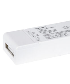GloboStar® 71470 V5-L SKYDANCE DC WiFi & RF 2.4Ghz Dimmer High Speed Controller 5 Καναλιών DC 12-48V 5 x 6A 288W – Max 30A 1440W – IP20 Μ18 x Π5.7 x Υ2.8cm – 5 Years Warranty