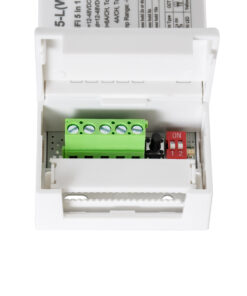 GloboStar® 71470 V5-L SKYDANCE DC WiFi & RF 2.4Ghz Dimmer High Speed Controller 5 Καναλιών DC 12-48V 5 x 6A 288W – Max 30A 1440W – IP20 Μ18 x Π5.7 x Υ2.8cm – 5 Years Warranty