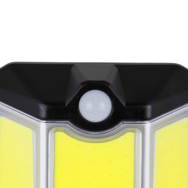 GloboStar® 71482 Αυτόνομος Ηλιακός Προβολέας LED COB 20W 1500lm με Ενσωματωμένη Μπαταρία 2400mAh – Φωτοβολταϊκό Πάνελ με Αισθητήρα Ημέρας-Νύχτας – PIR Αισθητήρα Κίνησης και Ασύρματο Χειριστήριο IR Αδιάβροχο IP65 Ψυχρό Λευκό 6000K