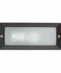 Faro Barcelona LISO Χωνευτό Φωτιστικό Τοίχου, IP44 Χωρίς Flash Box, Μαύρου Χρώματος- 71491