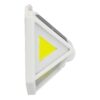 GloboStar® 71497 Αυτόνομο Ηλιακό Φωτιστικό LED COB 10W 1000lm με Ενσωματωμένη Μπαταρία 1200mAh – Φωτοβολταϊκό Πάνελ με Αισθητήρα Ημέρας-Νύχτας και PIR Αισθητήρα Κίνησης Αδιάβροχο IP65 Ψυχρό Λευκό 6000K