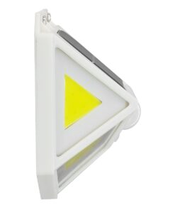 GloboStar® 71497 Αυτόνομο Ηλιακό Φωτιστικό LED COB 10W 1000lm με Ενσωματωμένη Μπαταρία 1200mAh – Φωτοβολταϊκό Πάνελ με Αισθητήρα Ημέρας-Νύχτας και PIR Αισθητήρα Κίνησης Αδιάβροχο IP65 Ψυχρό Λευκό 6000K