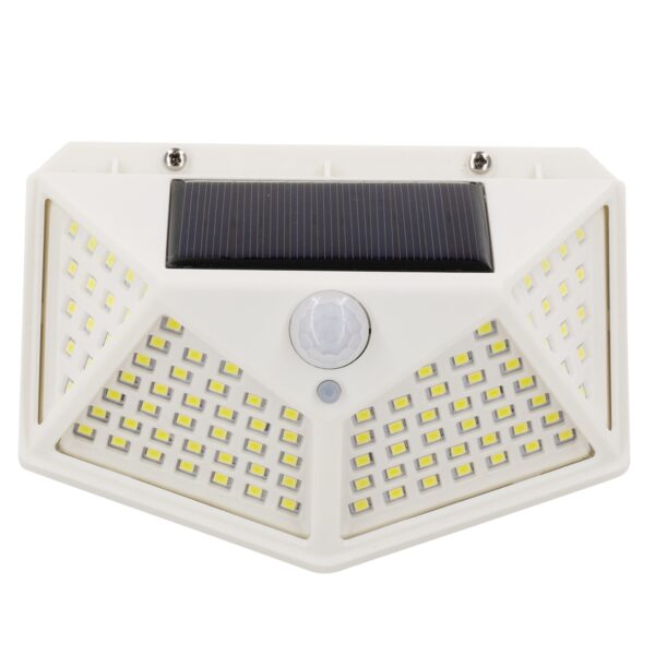 GloboStar® 71498 Αυτόνομο Ηλιακό Φωτιστικό LED SMD 10W 1000lm με Ενσωματωμένη Μπαταρία 1200mAh – Φωτοβολταϊκό Πάνελ με Αισθητήρα Ημέρας-Νύχτας και PIR Αισθητήρα Κίνησης Αδιάβροχο IP65 Ψυχρό Λευκό 6000K
