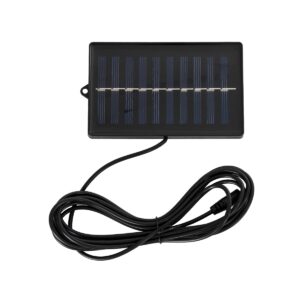 GloboStar® SOLAR-BULB 71502 Αυτόνομη Ηλιακή Κρεμαστή Λάμπα LED A60 Γλόμπος 10W 250lm 260° με Φωτοβολταικό Panel 5V 4W & Επαναφορτιζόμενη Μπαταρία Li-ion 3.2V 600mAh – IP54 – Ψυχρό Λευκό 6000K – Φ6 x Υ10cm – 2 Years Warranty