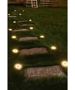 GloboStar® 71503 Αυτόνομο Ηλιακό Φωτιστικό Κήπου LED SMD 3W 170lm με Ενσωματωμένη Μπαταρία 600mAh – Φωτοβολταϊκό Πάνελ με Αισθητήρα Ημέρας-Νύχτας Αδιάβροχο IP65 Θερμό Λευκό 3000K