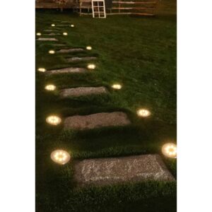 GloboStar® 71503 Αυτόνομο Ηλιακό Φωτιστικό Κήπου LED SMD 3W 170lm με Ενσωματωμένη Μπαταρία 600mAh – Φωτοβολταϊκό Πάνελ με Αισθητήρα Ημέρας-Νύχτας Αδιάβροχο IP65 Θερμό Λευκό 3000K