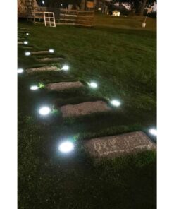 GloboStar® 71504 Αυτόνομο Ηλιακό Φωτιστικό Κήπου LED SMD 3W 200lm με Ενσωματωμένη Μπαταρία 600mAh – Φωτοβολταϊκό Πάνελ με Αισθητήρα Ημέρας-Νύχτας Αδιάβροχο IP65 Ψυχρό Λευκό 6000K