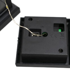 GloboStar® 71505 Αυτόνομο Ηλιακό Κρεμαστό Διακοσμητικό Φωτιστικό Φανάρι με Γιρλάντα LED 1W 50lm με Ενσωματωμένη Μπαταρία 120mAh – Φωτοβολταϊκό Πάνελ με Αισθητήρα Ημέρας-Νύχτας Αδιάβροχο IP65 Θερμό Λευκό 3000K