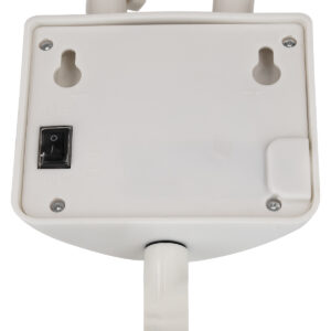 GloboStar® 71508 Λευκό Αυτόνομο Ηλιακό Φωτιστικό LED SMD 10W 150lm με Ενσωματωμένη Μπαταρία 1200mAh – Φωτοβολταϊκό Πάνελ με Αισθητήρα Ημέρας-Νύχτας και PIR Αισθητήρα Κίνησης Αδιάβροχο IP54 Ψυχρό Λευκό 6000K