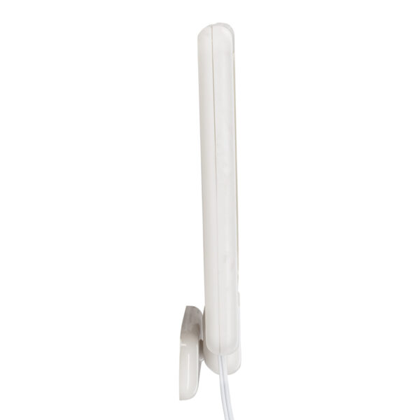 GloboStar® 71508 Λευκό Αυτόνομο Ηλιακό Φωτιστικό LED SMD 10W 150lm με Ενσωματωμένη Μπαταρία 1200mAh – Φωτοβολταϊκό Πάνελ με Αισθητήρα Ημέρας-Νύχτας και PIR Αισθητήρα Κίνησης Αδιάβροχο IP54 Ψυχρό Λευκό 6000K