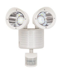 GloboStar® 71508 Λευκό Αυτόνομο Ηλιακό Φωτιστικό LED SMD 10W 150lm με Ενσωματωμένη Μπαταρία 1200mAh – Φωτοβολταϊκό Πάνελ με Αισθητήρα Ημέρας-Νύχτας και PIR Αισθητήρα Κίνησης Αδιάβροχο IP54 Ψυχρό Λευκό 6000K