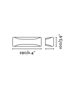 Faro Barcelona VIEW Επιτοίχιο Φωτιστικό, Εξωτερικού Χώρου, Σκούρου Γκρι Χρώματος E27 15W IP44- 71519