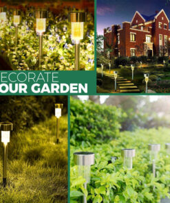 GloboStar® 71521 Αυτόνομο Ηλιακό Φωτιστικό LED SMD 1W 100lm με Ενσωματωμένη Μπαταρία 600mAh – Φωτοβολταϊκό Πάνελ με Αισθητήρα Ημέρας-Νύχτας Αδιάβροχο IP65 Φανάρι Κήπου Στρογγυλό Θερμό Λευκό 3000K