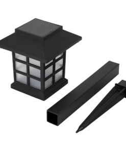 GloboStar® 71523 Αυτόνομο Ηλιακό Φωτιστικό LED SMD 1W 50lm με Ενσωματωμένη Μπαταρία 300mAh – Φωτοβολταϊκό Πάνελ με Αισθητήρα Ημέρας-Νύχτας Αδιάβροχο IP65 Φανάρι Κήπου Ψυχρό Λευκό 6000K