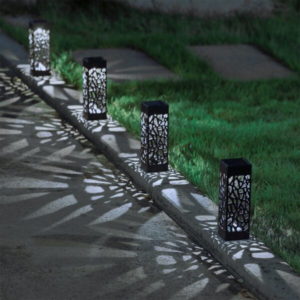 GloboStar® 71525 Αυτόνομο Ηλιακό Φωτιστικό LED SMD 1W 100lm με Ενσωματωμένη Μπαταρία 300mAh – Φωτοβολταϊκό Πάνελ με Αισθητήρα Ημέρας-Νύχτας Αδιάβροχο IP65 Φαναράκι Κήπου Ψυχρό Λευκό 6000K