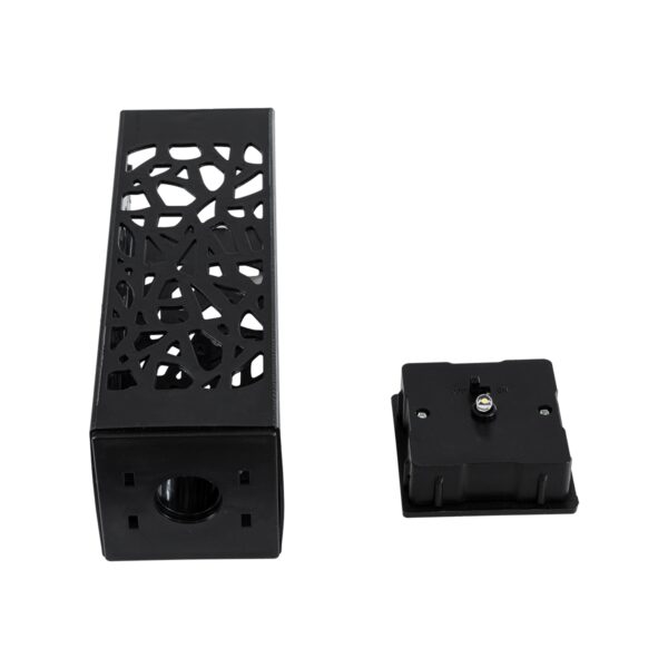 GloboStar® TRIBAL 71526 ΣΕΤ 4 Τεμαχίων Αυτόνομα Ηλιακά Φωτιστικά LED SMD 0.80W/Τεμ. 80lm/Τεμ. με Ενσωματωμένη Μπαταρία 600mAh – Φωτοβολταϊκό Πάνελ με Αισθητήρα Ημέρας-Νύχτας Αδιάβροχο IP65 Φανάρι Κήπου Τετράγωνο Θερμό Λευκό 2700K Μ6 x Π6 x Υ18cm – 1 Χρόνo Εγγύηση