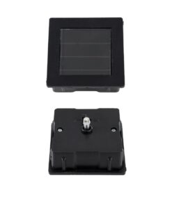 GloboStar® TRIBAL 71526 ΣΕΤ 4 Τεμαχίων Αυτόνομα Ηλιακά Φωτιστικά LED SMD 0.80W/Τεμ. 80lm/Τεμ. με Ενσωματωμένη Μπαταρία 600mAh – Φωτοβολταϊκό Πάνελ με Αισθητήρα Ημέρας-Νύχτας Αδιάβροχο IP65 Φανάρι Κήπου Τετράγωνο Θερμό Λευκό 2700K Μ6 x Π6 x Υ18cm – 1 Χρόνo Εγγύηση