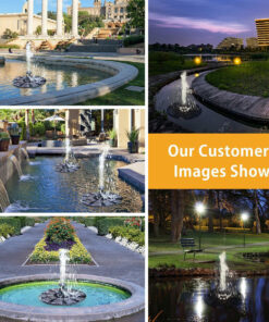 GloboStar® 71532 Ηλιακό Αυτόνομο Φωτοβολταϊκό Διακοσμητικό Συντριβάνι LED 3W με Μέγιστο Ύψος Νερού 30-60cm – 4 Διαφορετικά Μπέκ Ψεκασμού Αδιάβροχο IP68 Ψυχρό Λευκό 6000K Φ18 x Υ8cm