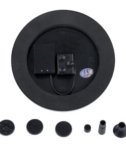 GloboStar® 71533 Ηλιακό Αυτόνομο Φωτοβολταϊκό Διακοσμητικό Συντριβάνι LED 3W με Μέγιστο Ύψος Νερού 30-60cm – 4 Διαφορετικά Μπέκ Ψεκασμού Αδιάβροχο IP68 Πολύχρωμο RGB Φ18 x Υ8cm