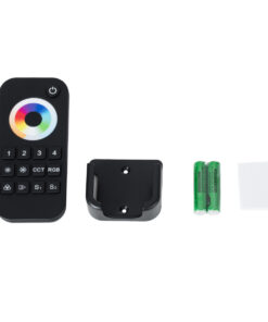 GloboStar® 71544 RT10 SKYDANCE Ασύρματο Χειριστήριο Αφής RF 2.4Ghz 4 Group για όλα τα RGBW+WW SKYDANCE Controller DC 3V 2 x AAA – IP20 Μαύρο Μ12.2 x Π5.3 x Υ1.7cm – 5 Years Warranty