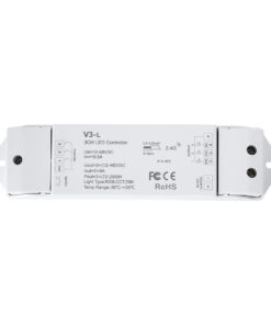 GloboStar® 71547 V3-L SKYDANCE DC RF 2.4Ghz Dimmer High Speed Controller & Push Dimming 3 Κανάλια DC 12-48V 3 x 6A 288W – Max 18.5A 288W – IP20 Μ17.5 x Π4.5 x Υ2.5cm – 5 Years Warranty