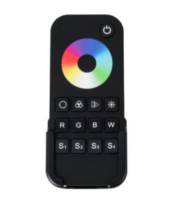 GloboStar® 71548 RT4 SKYDANCE Ασύρματο Χειριστήριο Αφής RF 2.4Ghz 1 Group για όλα τα RGB/RGBW SKYDANCE Controller DC 3V 2 x AAA – IP20 Μαύρο Μ12.2 x Π5.3 x Υ1.7cm – 5 Years Warranty