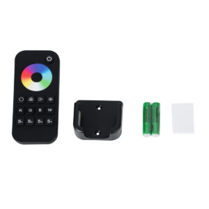 GloboStar® 71548 RT4 SKYDANCE Ασύρματο Χειριστήριο Αφής RF 2.4Ghz 1 Group για όλα τα RGB/RGBW SKYDANCE Controller DC 3V 2 x AAA – IP20 Μαύρο Μ12.2 x Π5.3 x Υ1.7cm – 5 Years Warranty