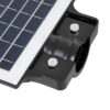 GloboStar® 71551 Αυτόνομο Ηλιακό Φωτιστικό Δρόμου Street Light LED SMD 100W 8000lm με Ενσωματωμένη Μπαταρία Li-ion 5500mAh – Φωτοβολταϊκό Πάνελ με Αισθητήρα Ημέρας-Νύχτας PIR Αισθητήρα Κίνησης Αδιάβροχο IP65 Ψυχρό Λευκό 6000K
