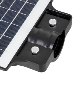 GloboStar® 71551 Αυτόνομο Ηλιακό Φωτιστικό Δρόμου Street Light LED SMD 100W 8000lm με Ενσωματωμένη Μπαταρία Li-ion 5500mAh – Φωτοβολταϊκό Πάνελ με Αισθητήρα Ημέρας-Νύχτας PIR Αισθητήρα Κίνησης Αδιάβροχο IP65 Ψυχρό Λευκό 6000K