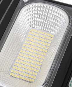 GloboStar® 71551 Αυτόνομο Ηλιακό Φωτιστικό Δρόμου Street Light LED SMD 100W 8000lm με Ενσωματωμένη Μπαταρία Li-ion 5500mAh – Φωτοβολταϊκό Πάνελ με Αισθητήρα Ημέρας-Νύχτας PIR Αισθητήρα Κίνησης Αδιάβροχο IP65 Ψυχρό Λευκό 6000K