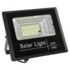 GloboStar® 71554 Αυτόνομος Ηλιακός Προβολέας LED SMD 25W 2000lm με Ενσωματωμένη Μπαταρία 3000mAh – Φωτοβολταϊκό Πάνελ με Αισθητήρα Ημέρας-Νύχτας και Ασύρματο Χειριστήριο RF 2.4Ghz Αδιάβροχος IP66 Ψυχρό Λευκό 6000K