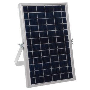 GloboStar® 71554 Αυτόνομος Ηλιακός Προβολέας LED SMD 25W 2000lm με Ενσωματωμένη Μπαταρία 3000mAh – Φωτοβολταϊκό Πάνελ με Αισθητήρα Ημέρας-Νύχτας και Ασύρματο Χειριστήριο RF 2.4Ghz Αδιάβροχος IP66 Ψυχρό Λευκό 6000K