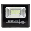 GloboStar® 71555 Αυτόνομος Ηλιακός Προβολέας LED SMD 40W 3200lm με Ενσωματωμένη Μπαταρία 5000mAh – Φωτοβολταϊκό Πάνελ με Αισθητήρα Ημέρας-Νύχτας και Ασύρματο Χειριστήριο RF 2.4Ghz Αδιάβροχος IP66 Ψυχρό Λευκό 6000K