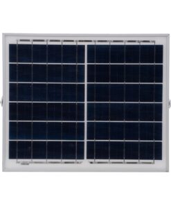 GloboStar® 71555 Αυτόνομος Ηλιακός Προβολέας LED SMD 40W 3200lm με Ενσωματωμένη Μπαταρία 5000mAh – Φωτοβολταϊκό Πάνελ με Αισθητήρα Ημέρας-Νύχτας και Ασύρματο Χειριστήριο RF 2.4Ghz Αδιάβροχος IP66 Ψυχρό Λευκό 6000K